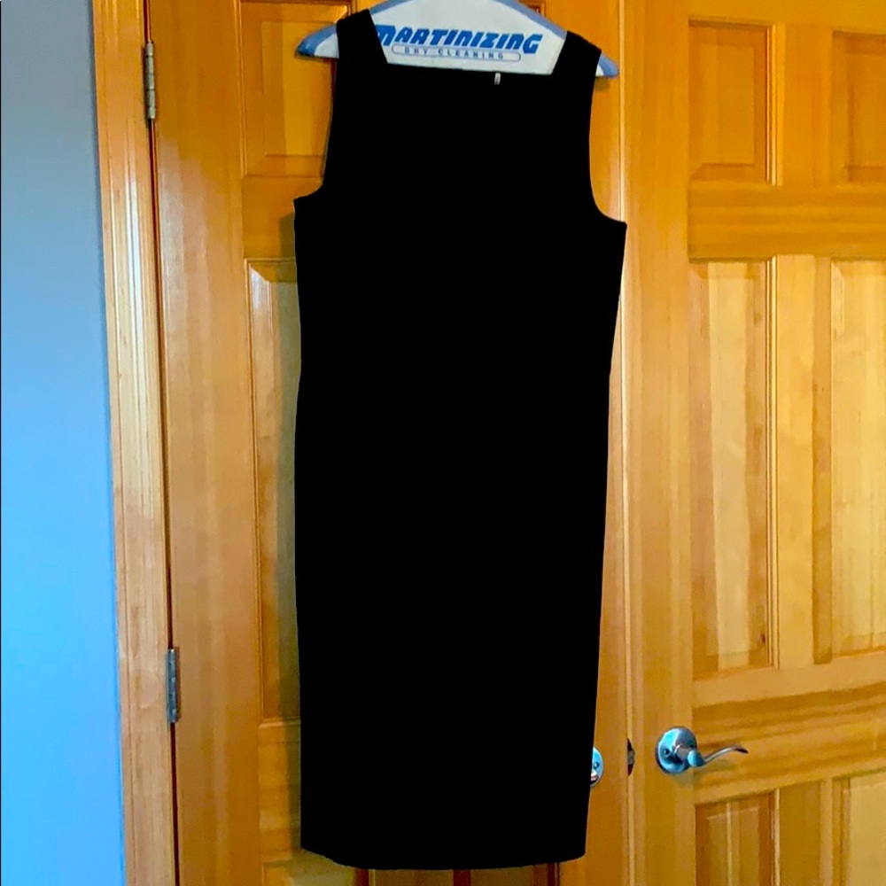 Ann Taylor Black V neck dress